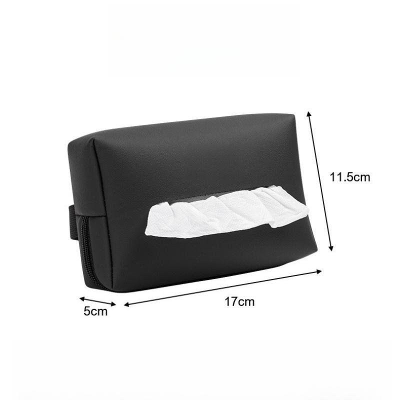 Car Tissue Organizer Bag for LS LC RZ IS350 ES300 GS350 CT200h GX460 LX570 RX500h NX30 Accessories Paper Towel Storage Box