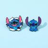 Cute Creative Personality Stitch Metal Badge Star Baby Stitch Alloy Brooch Accessory Pin