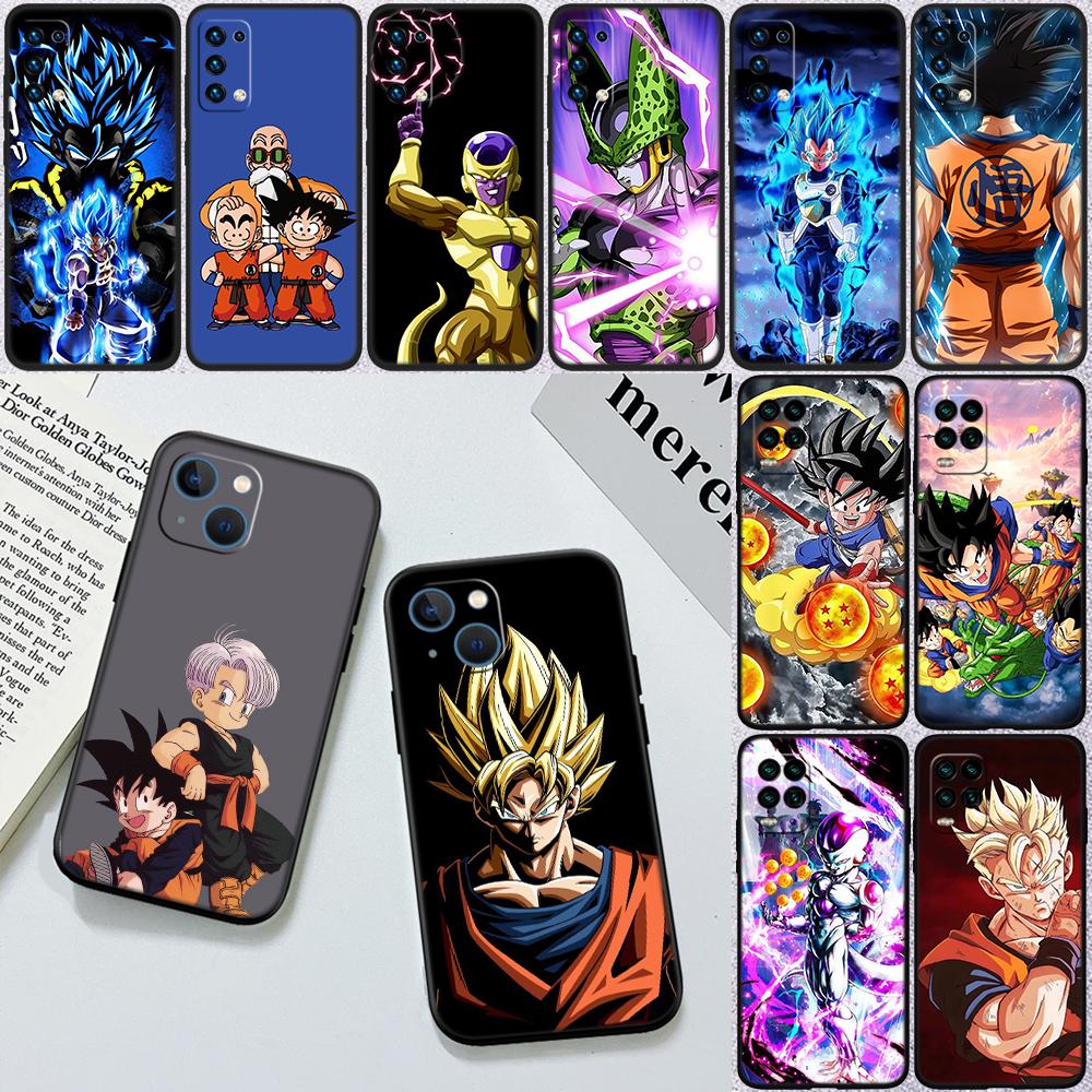 RA12 Dragon Ball Goku New High-End Shell Phone Case for iPhone 16 15 14 13 12 Pro Max Plus Mini