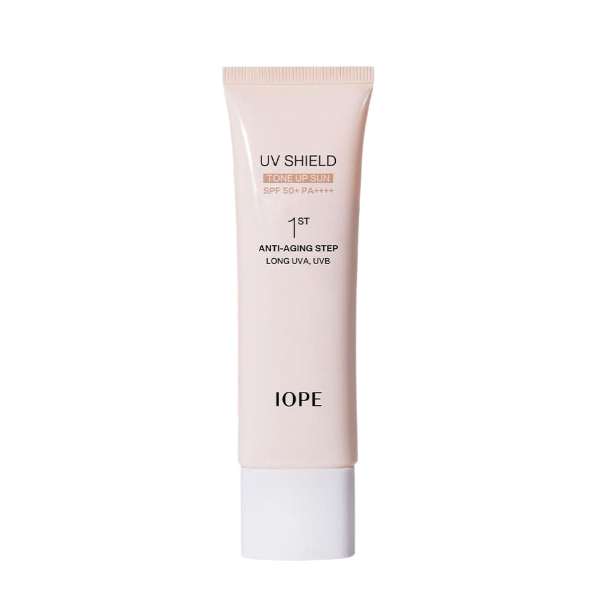 IOPE UV Shield Tone Up Sun Sunscreen SPF50+ PA++++ 50ml Skin Protection Brightening