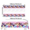 Party Stitch Tablecloth With Waterresistant Material For Kids Birthday Decor