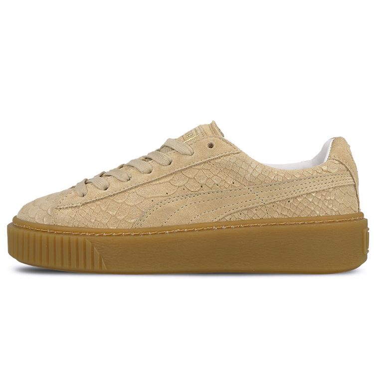 

Puma Platform Exotskin - Натуральные женские кроссовки Vachetta Tan Gold 363377-02