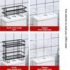 1Pcs Multifunctional Toilet Storage Rack Single Layer Bathroom Shelf New Shampoo Tray