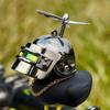 Motorradlenker Quietscheente Enten-Quetschie Armaturenbrett-Dekorationen Niedliche Gelbe Ente Fahrradzubehör Verzierungen Auto-Dekorationen
