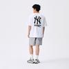 New MLB New York Yankees Basic Collection SS25 T Shirt Unisex Standard White 3ATSB0853-50WHS