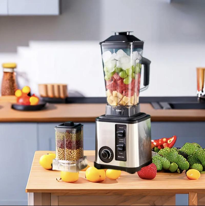 Juicers Blender Multifunctional 3L Blender Juicer Food Processor Blender Smoothie Heavy Duty Commercial Machine