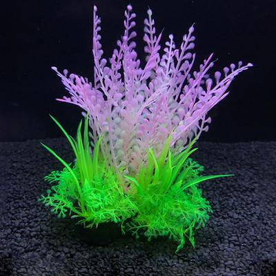 Aquarium Dekoration Hohe Simulation Dekorativ Farbecht Künstliches Wassergras Aquarium Dekoration für Heimdekor