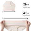 Yimian Women's 7A Antibacterial Pure Cotton Seamless Briefs 3-Pack