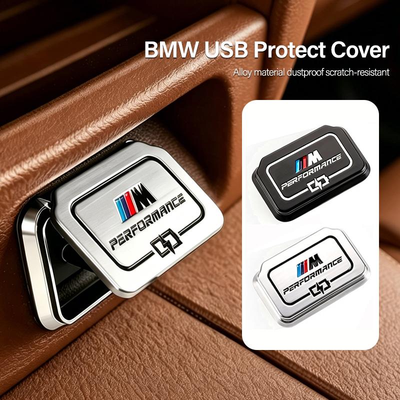 Car Sticker Car Rear USB Port Protective cover Dust Proof lid For BMW 1 2 3 5 6 Series F40 F44 G20 G30 G32 F48 F39 G01 G02 G0 JG4
