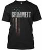 Machine Washable Grimmett Family American Flag Hanes T Shirt