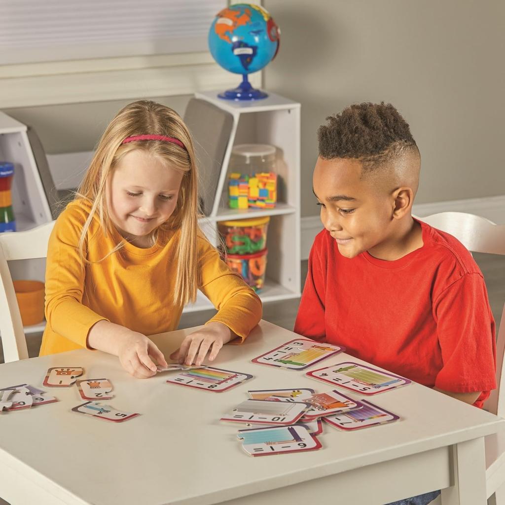 Learning Resources Numberblocks Adding and Subtracting Puzzle Matching Authentic Set, Addition, Subtraction, Puzzle, 95402,