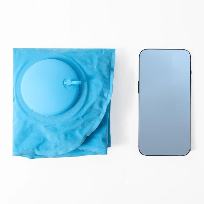 Inflatable Flocking Neck Pillow U Shaped Cervical Support Pillow Portable Outdoor Travel Supplies Comfortable Durable Press Type