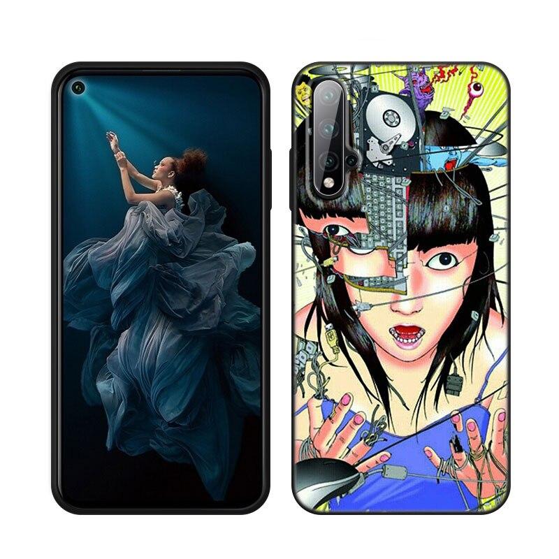 

Чехол для телефона Shintaro Kago Horror с мультяшным рисунком для Huawei Honor 60 50 Mate 40 30 20 10 Lite Nova 9 8 Pro 7 SE Y60 30S 8i 7i 5T Premium Huawei Mate 40 Pro