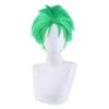 One Piece Roroya Zoro Cosplay Wig Premium Synthetic Silk Fiber Heat Resistant Halloween Costume Prop