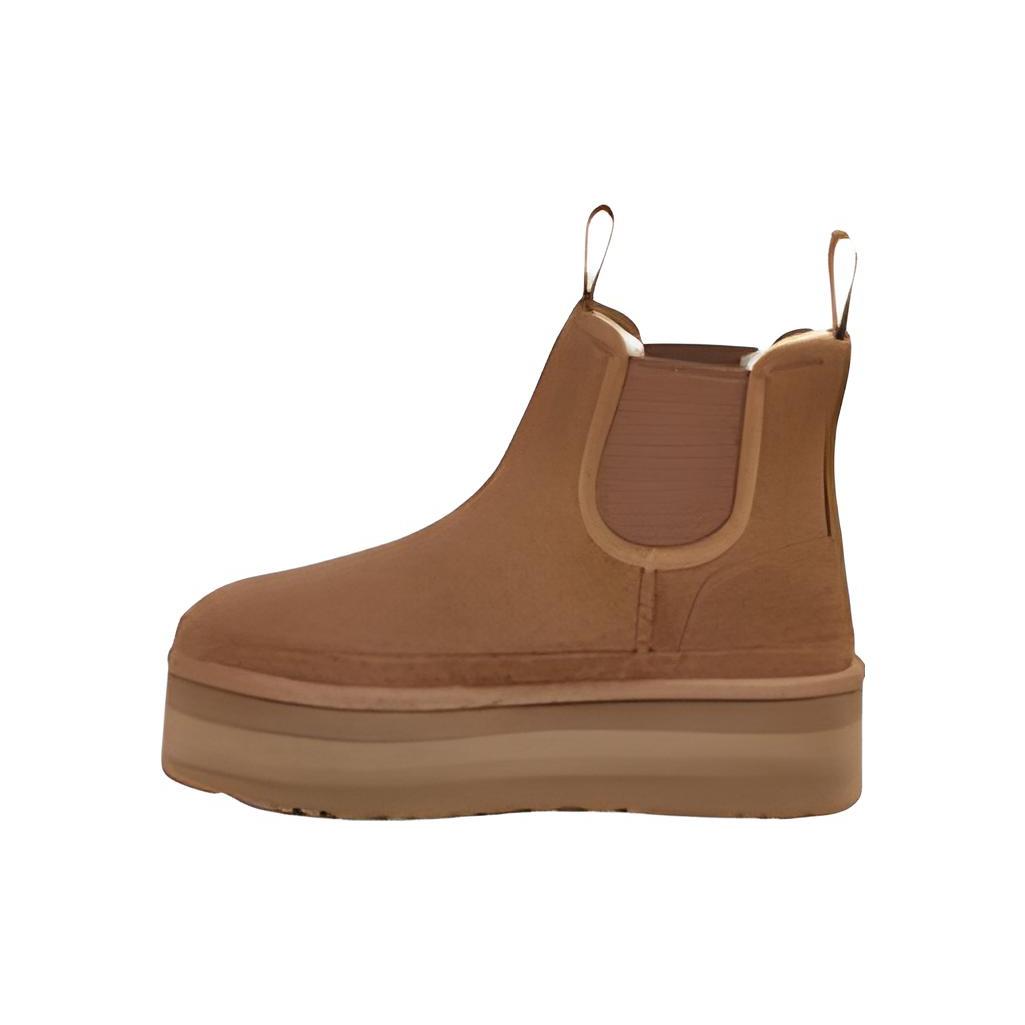 

UGG Женские ботинки челси на платформе Neumel, каштановые 39