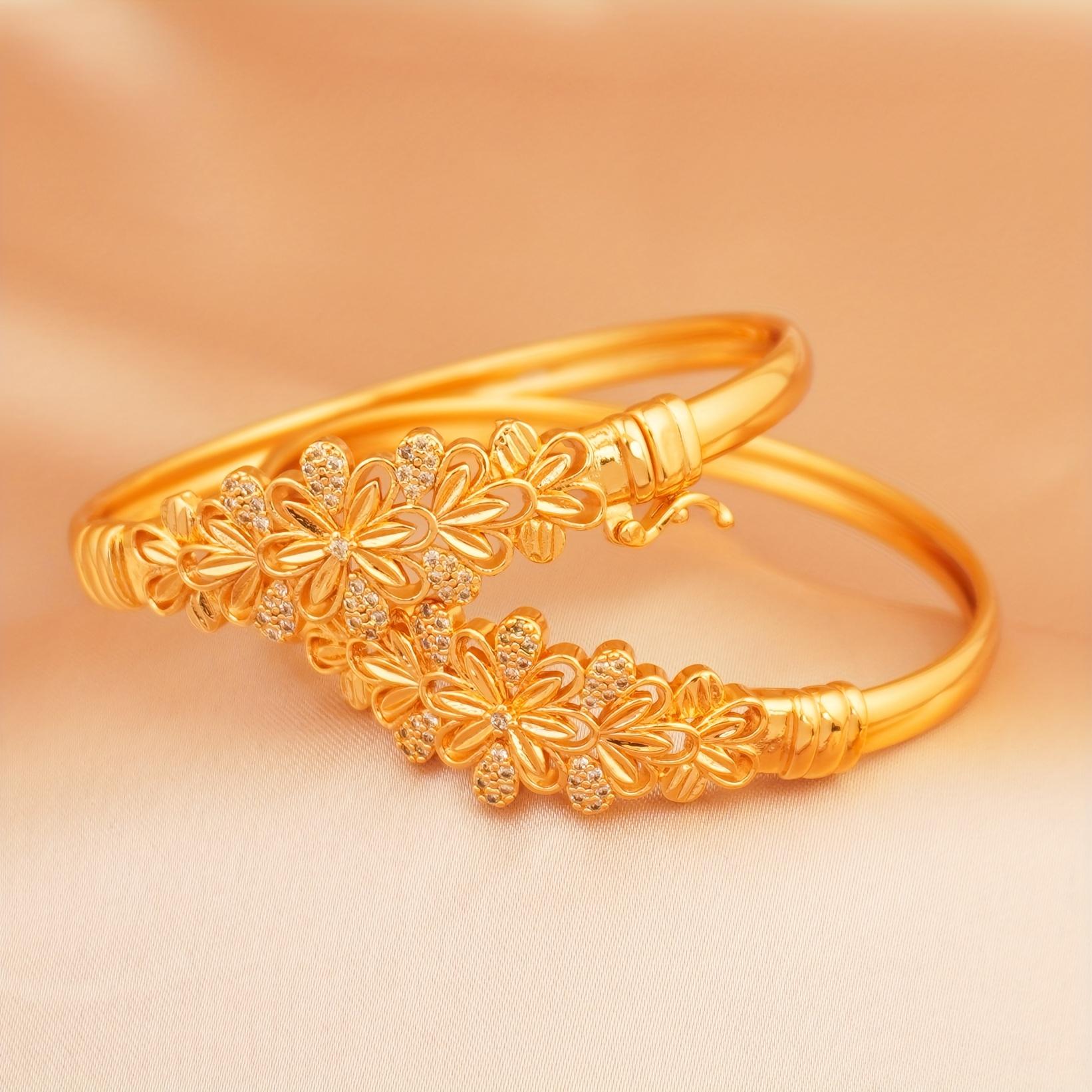 Bohemian luxury sparkling bracelet set, elegant bracelet, a holiday gift for friends, lovers, and mothers XHZ-2Pieces
