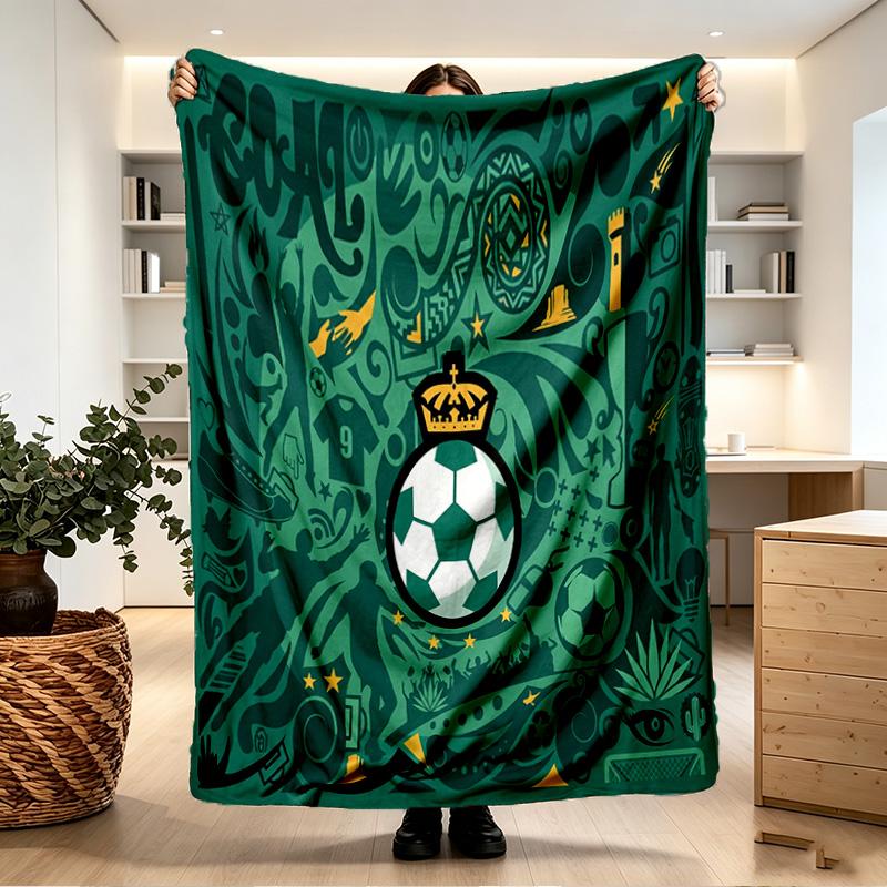 Club Santos Laguna Print Blanket - Soft & Comfortable, for Bedroom, Travel, Sofa, Home Decoration - Birthday Christmas Gift for Friend