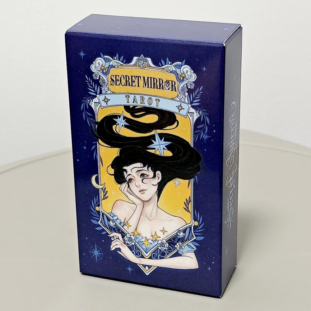 Secret Mirror Tarot Deck 78 Stück Bunte Tarotkarten Basierend auf dem Rider-Waite-System 10,3*6cm