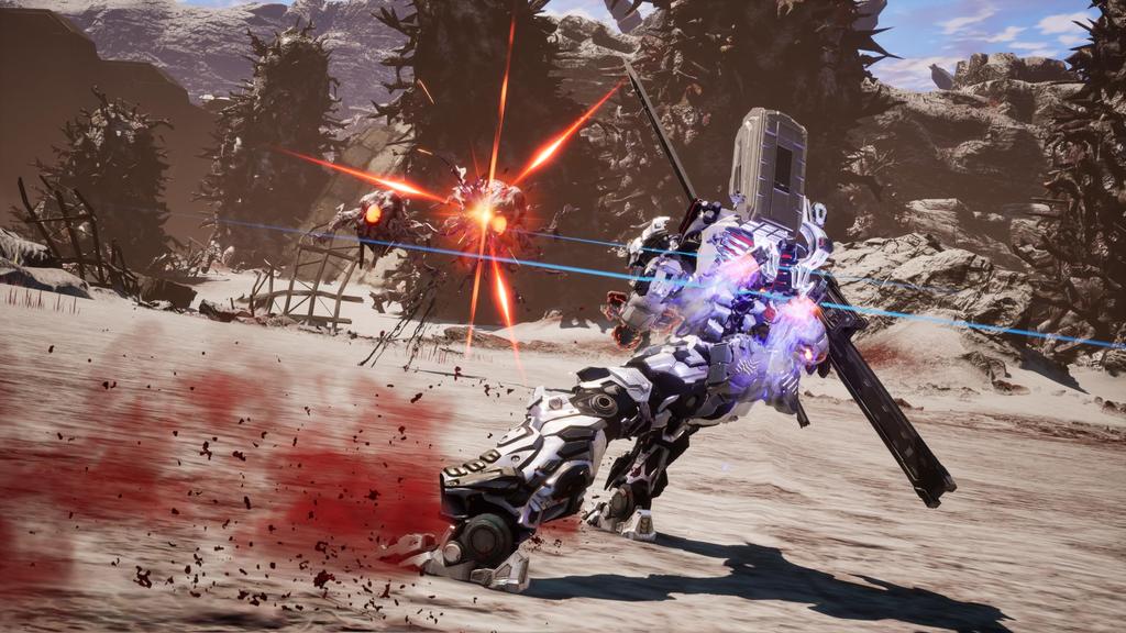 DAEMON X MACHINA TITANIC SCION PS5 Limited Metallic Equipment Shiden Long Sword Metallic Color Bonus Item Set Bonus Attachment Set 2 Released -