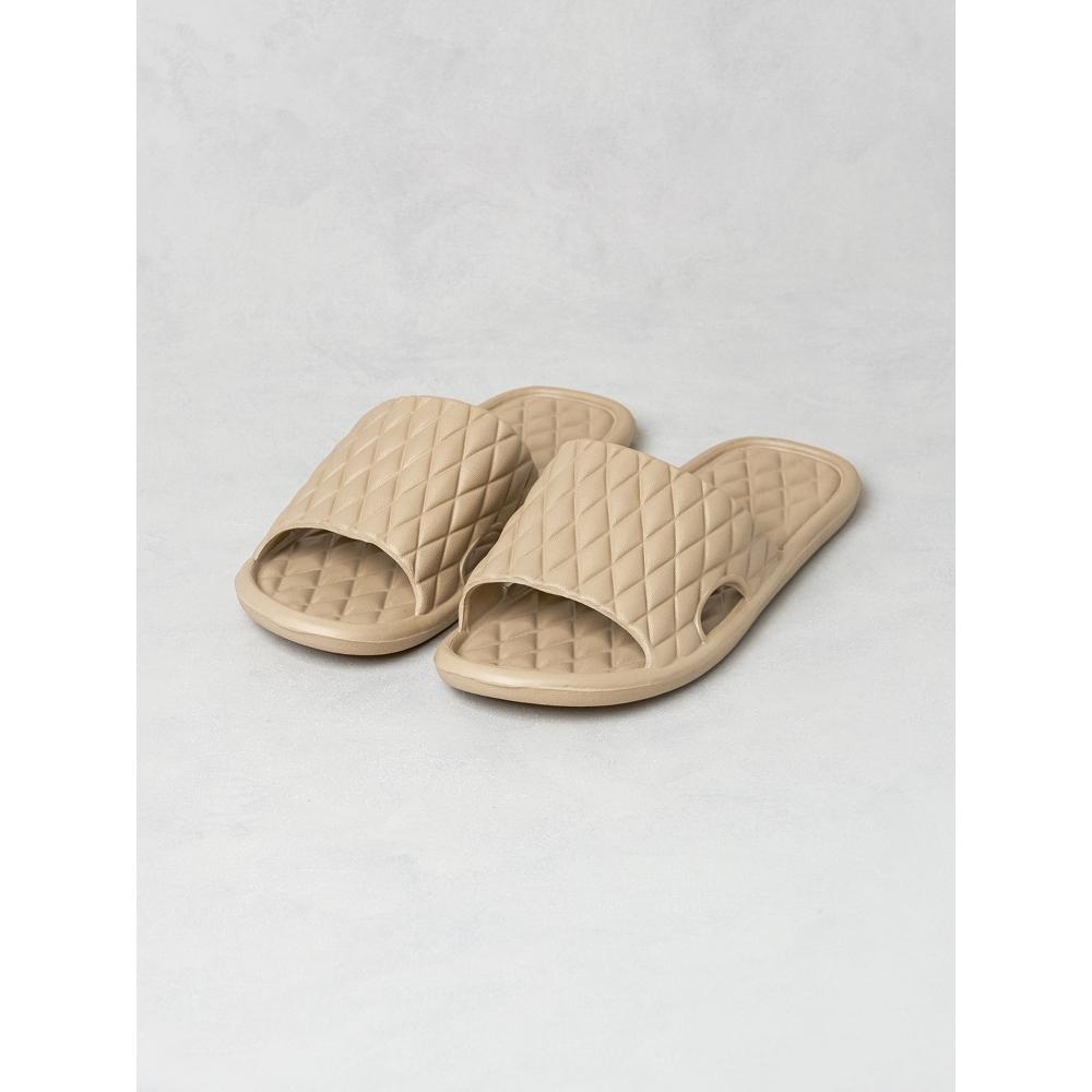 Daiso Rhombus Pattern Slippers 260 To 280 Mm