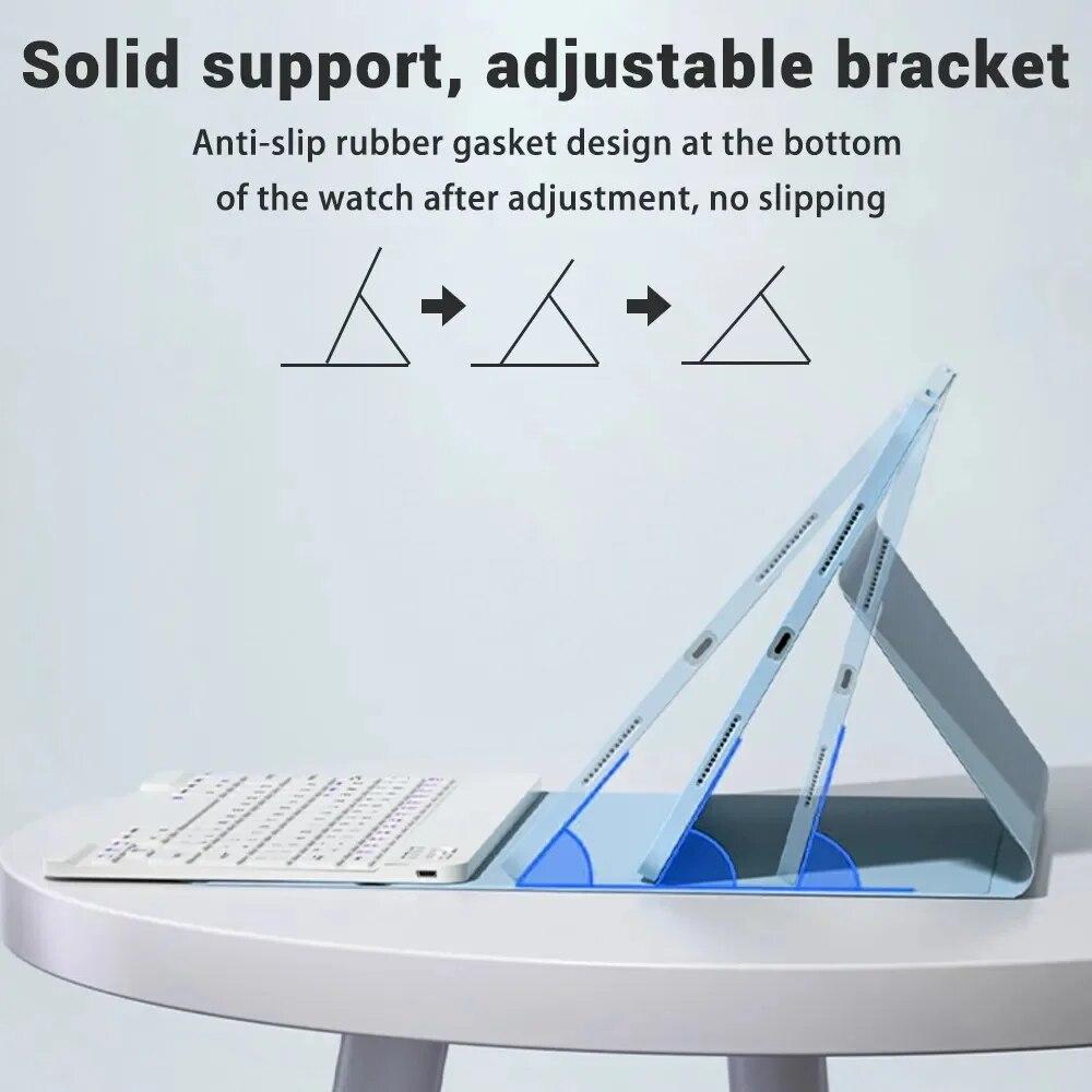 Tablet Keyboard Case for Xiaomi Redmi Pad SE 2023 11" for Xiaomi Pad 5/6 Pro Redmi Pad 10.6 Magnetic Keyboard Leather Cover with Pencil Slot