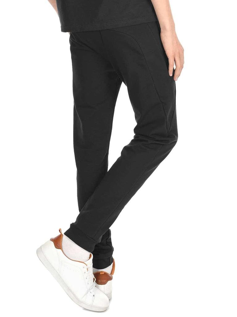 Dětské chlapecké volnočasové kalhoty s žebrovanými manžetami