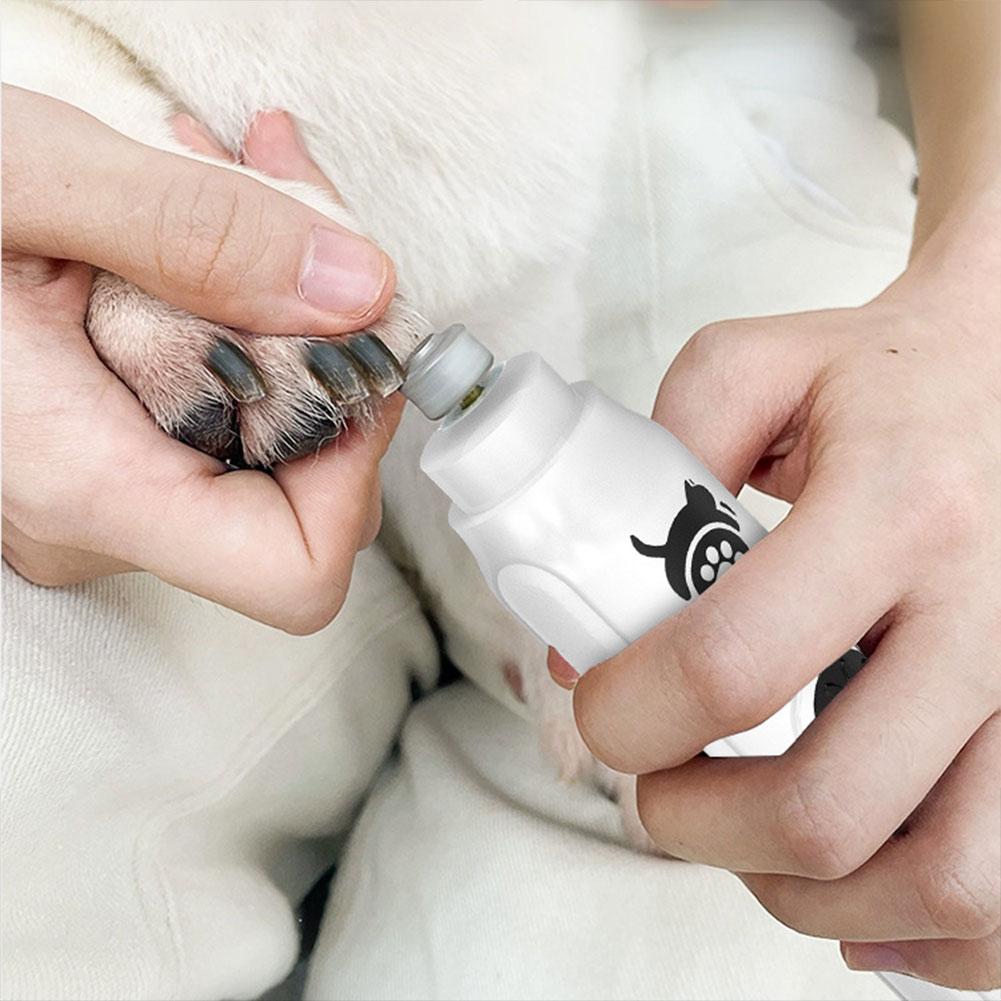 Pet Nail Grinder,3 Speed Rechargeable Cat Nail Trimmer,Electric Nail Clippers,Portable Painless Dog Nail Cutter For Dogs Cat