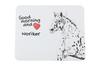 Noriker - Mouse Pad with Print, Personalized Pad with a Horse, Unique Gadget for an Office Worker from the Art-Dog Brand