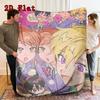 Ouran High School Host Club 2D Flat Pattern Flannel Blanket High quality All Seasons Warmth and Comfort Perfect for Christmas Gifts.MMT0918529