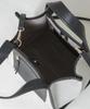 Nano Universe Canvas und Kunstleder Tasche mit Tasche für Damen, F 010, Schwarz, 669-5232304