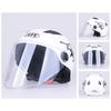 Battery Car Scarf Protective Cap Motorcycle with Four Seasons, Autumn Warmth, Men's and Women's Spring and Autumn Electric Vehicle Helmets