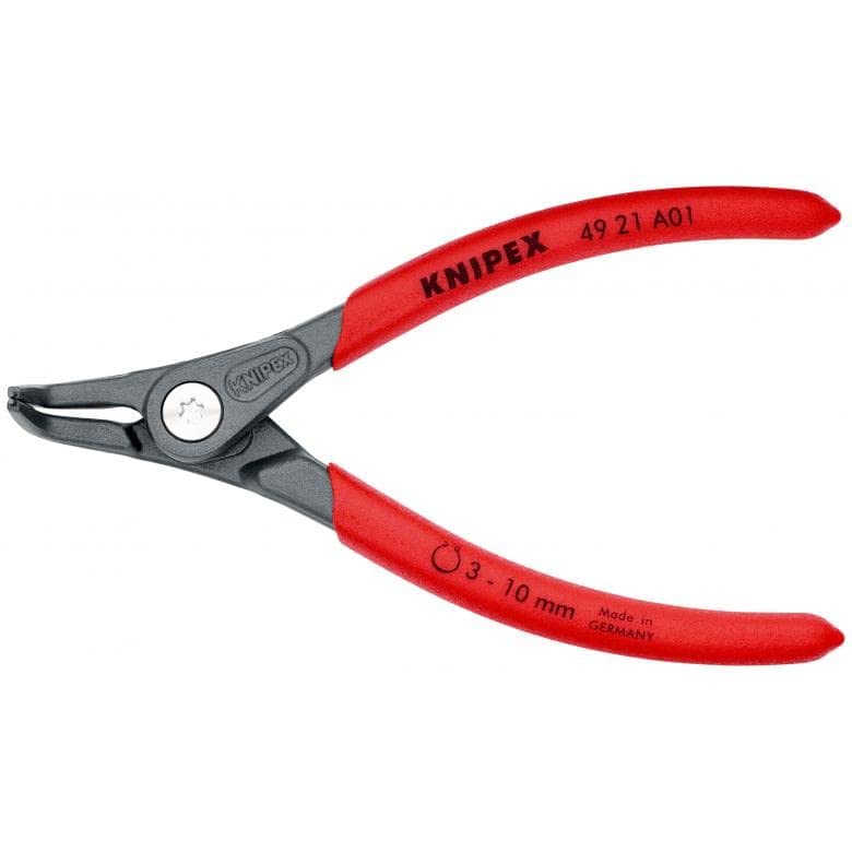 KNIPEX Shaft Precision Snap Ring Bent 4921-A01 Pliers, (SB) 4921-A01