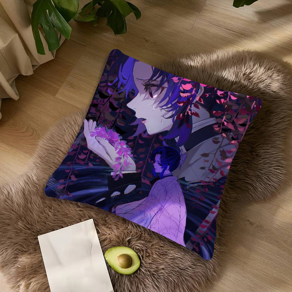 New Movie Popular D-DEMONS Cool S-LAYER Anime Pillow Case Toon Gift Cushion Cover Bedroom Home Sofa Chair Seat Decor Pillow Case