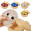 Glitter Dumpling Baozi Pinching Soft Cute Slow Rebound Stress Relief Ornament Office Home Decor Kids Adults Gifts