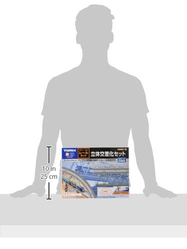 TOMYTEC TOMIX N Gauge Rail Set Overpass C Pattern 91027 Model Railroad Rail Set