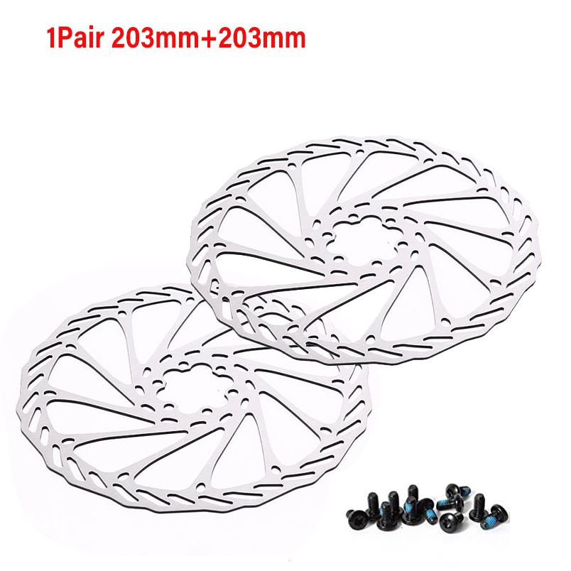 2 Pçs G3 Hs1 Rotor De Freio A Disco Da Bicicleta 160/180/203Mm Rotores De Freio Hidraulico De Alta Resistencia De Aco Inoxidavel Mtb Rotor Da