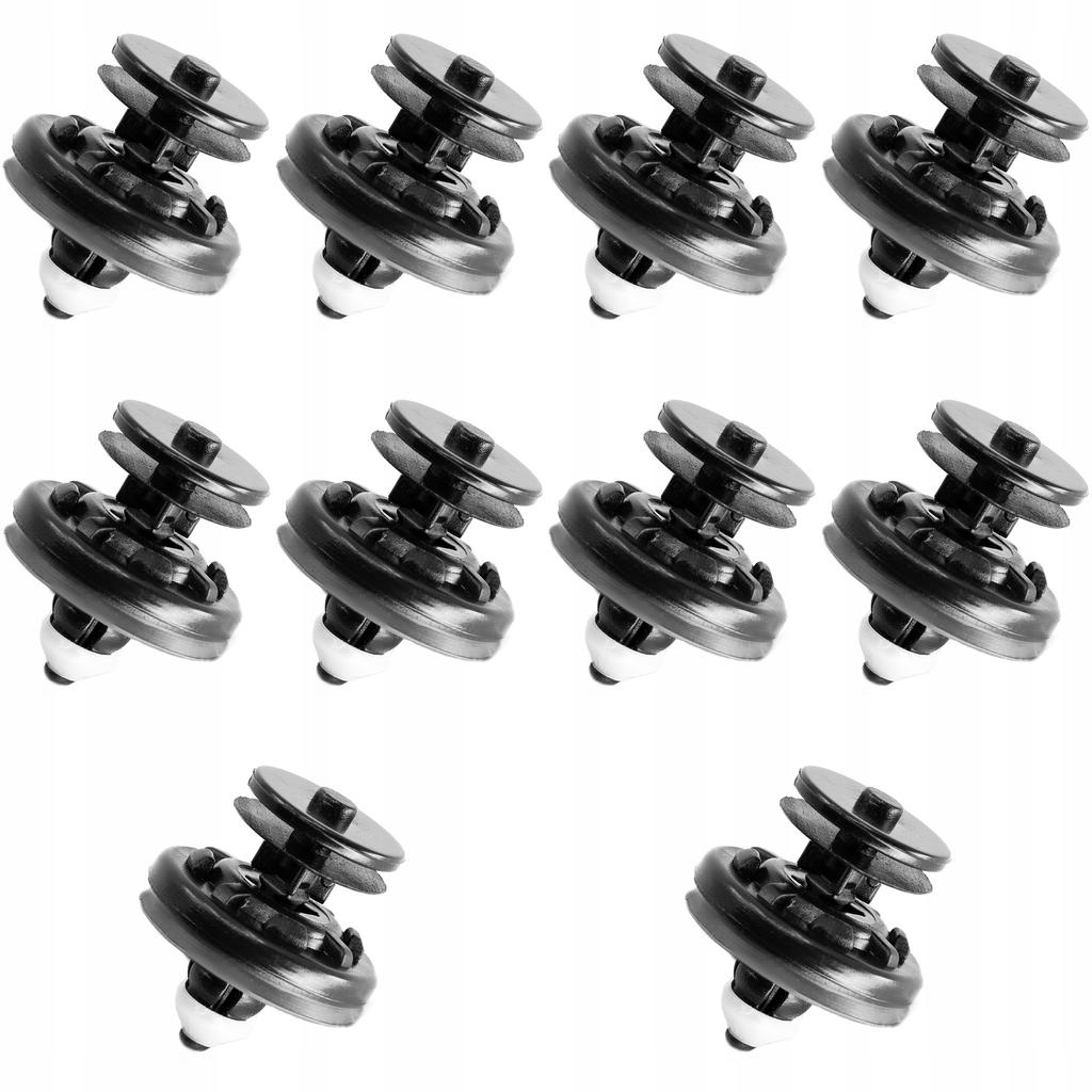 10x Türpolsterklammer Vw Golf Passat Polo 6Q0