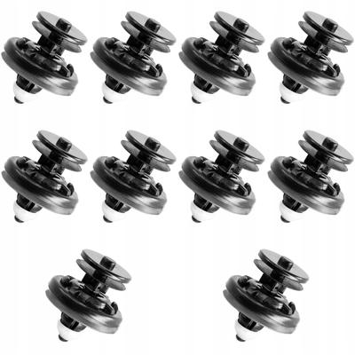 10x Türpolsterklammer Vw Golf Passat Polo 6Q0