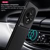 Rugged Protective Cover For OPPO Reno12 F FS 5G Reno 12F 12FS Case Built-in Car Magnetic Suction Holder Phone Coque Fundas