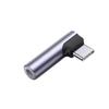 Headphone Audio Adapter Converter Type C To 3.5Mm Jack Elbow L-Type For Cellphone Android Huawei