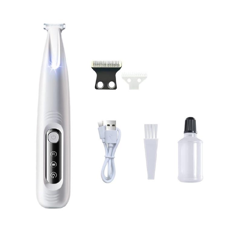 Ceramic Blade Dog Cats Paws Trimmer Cordless Rechargeable Clippers With Low Noise Motor And Ergonomic Grip
