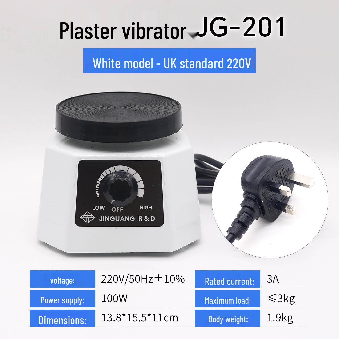 

Dental Technician Round Disc Plaster Vibrating Machine - Gold Light Model