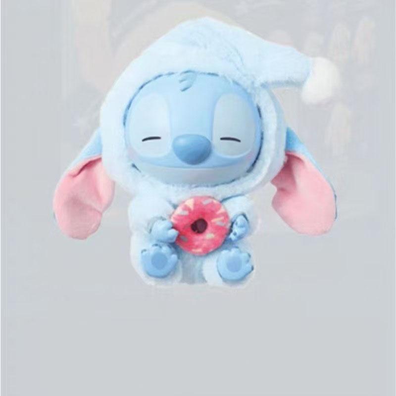Disney 1pc Stitch Plush Toy Blind Box Enamel Doll Key Backpack Pendant Childrens Figurine Decoration