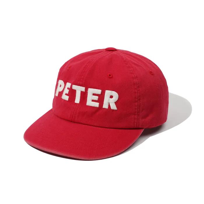 6-PANEL PETER CAP - RED
