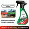 Car Window Oil Film Remover Car Glass Oil Film Removal 225ml Scratch Repair Cleaning Restore Clarity Coating for Window Stains