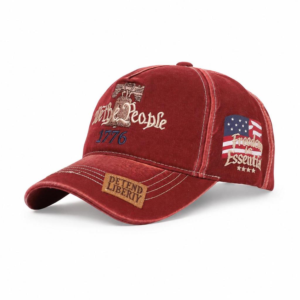 3D Printed 250th Anniversary Flat Bill Sun Protection Baseball Cap