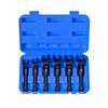 6Pcs Fuels Line Socket Wrench Fuels Pipe Socket Wrench For Injectors Removal With Flexible Head and Steel Construction