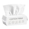 Disposable Pure Cotton Face Towel - Thick Pearl Texture Makeup Remover, Soft Pull-Out Cleansing Wipes
