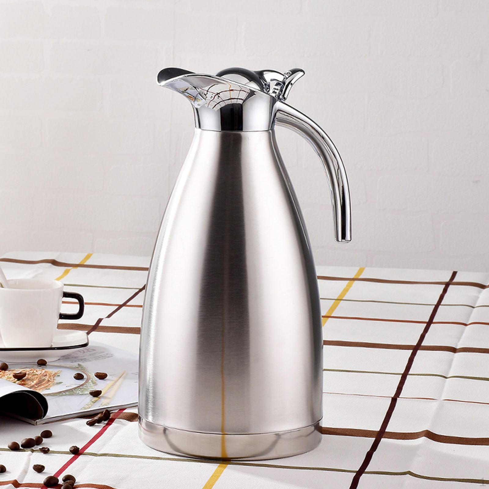 Диспенсер для напитков премиум-класса из нержавеющей стали с изолированной крышкой 1.5L — фото 8