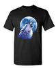 Call of the Wild Men's and Women's T-shirts Lone Wolf Howling At the Moon Wildlife Mens All Sizes